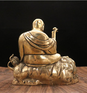 十八罗汉桌面摆件纯铜
