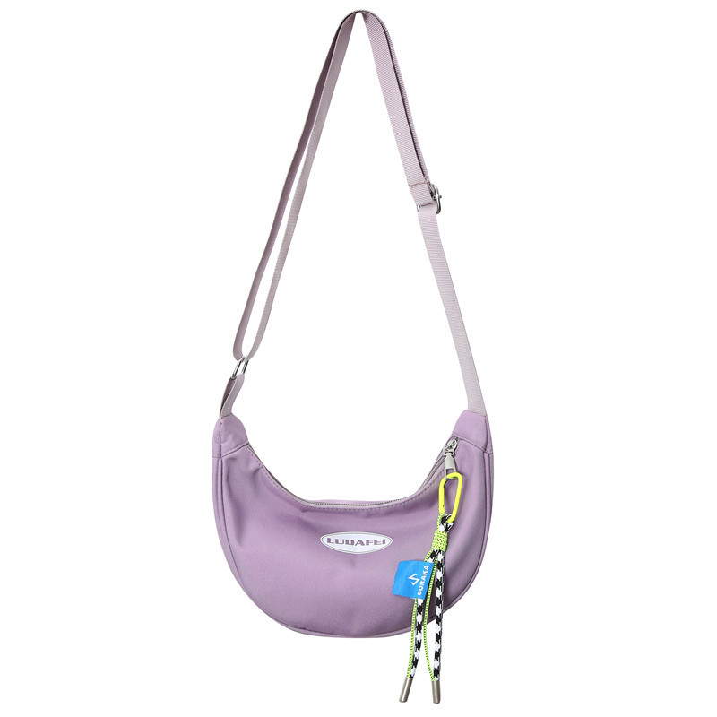 Linglan Japanese and Korean popular simple casual canvas small bag