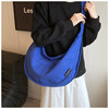 Linglan three-color optional large-capacity canvas dumpling bag