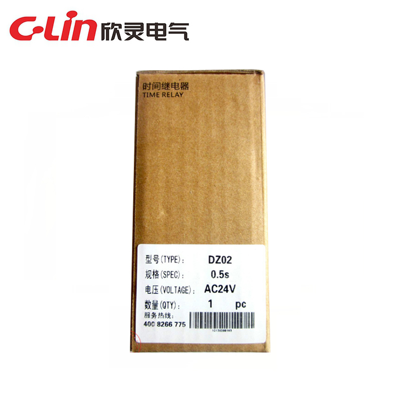 C-Lin欣灵牌DZ02 0.5S AC24V 车床冲床机床专用时间继电器控制器 - 图3