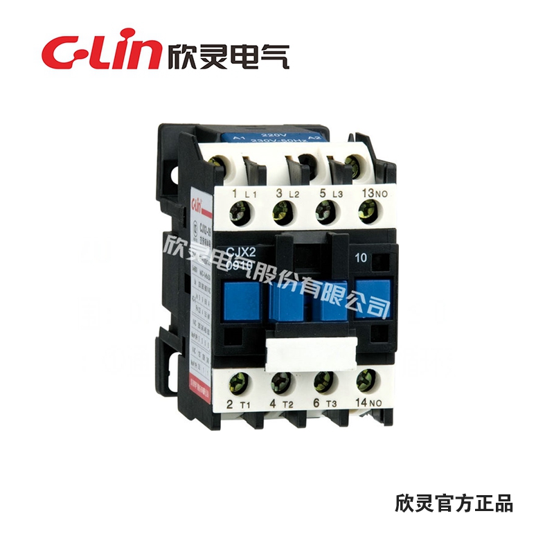 -CLin欣灵牌CJX2-1210 CJX2-1201 交流接触器12A 220V 380V 24V - 图3