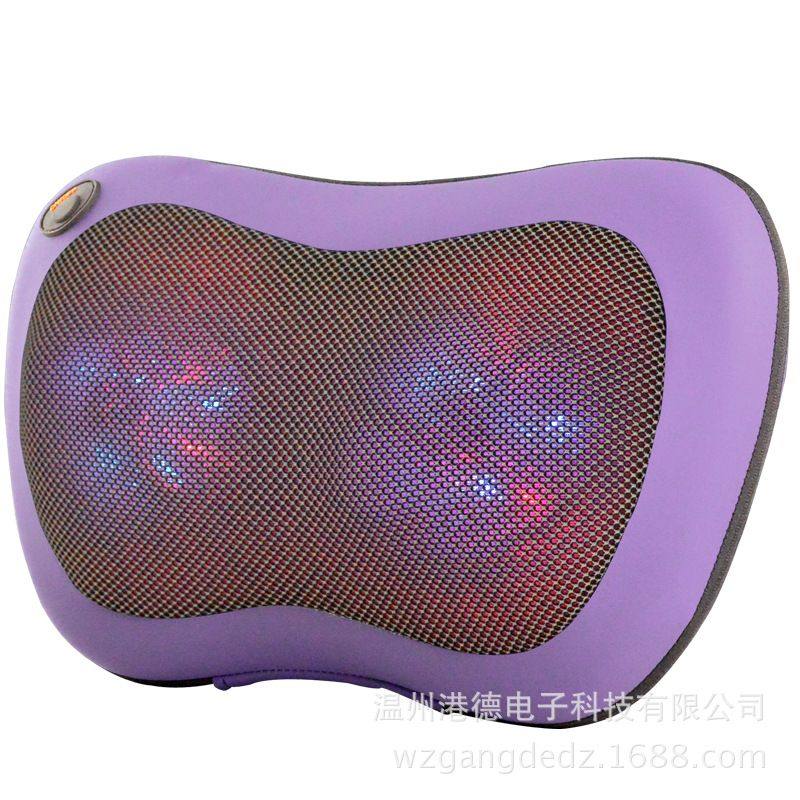 德港按摩枕多功能颈椎按摩器背部腰部电动按摩枕头家用车载按神器,淘宝优惠券,粉丝福利购,淘宝优惠卷