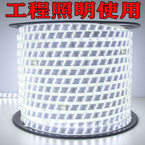 Lamp with LED OUTDOOR WATERPROOF SUPER BRIGHT ENGINEERING WORKSITE BRIGHTENING LIGHTING HOME EQUIPPED LIVING ROOM CEILING LIGHT GROOVE LIGHT STRIP 2835