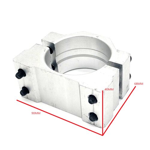 ws55-22 ER11无刷主轴电机 主轴+驱动+电源+固定夹 500W 4件套 - 图2
