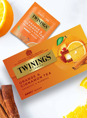 TWININGS/川宁柑橘肉桂袋泡茶包