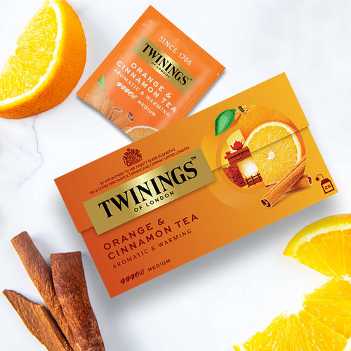 TWININGS川宁水果香红茶包多口味可选柑橘肉桂蜜桃柠檬等临期可选 - 图1