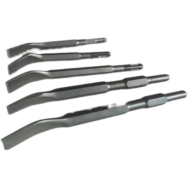 Electric hammer impact drill bit square handle hexagonal chisel