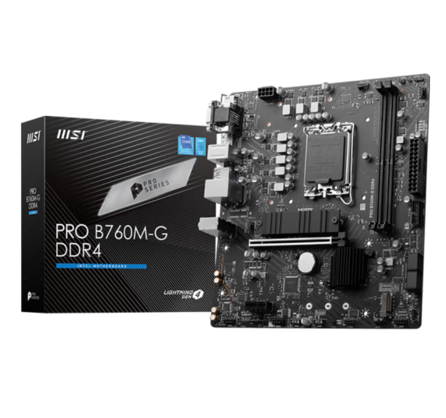 微星 GAMING PRO B760M-G DDR5 主板 LGA1700 M-ATX 2.5GLAN 全新 - 图0