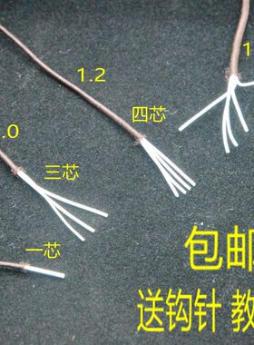 包芯弹力线串珠绳 耐磨 牛筋松紧佛珠线弹力绳文玩手串线金刚绳