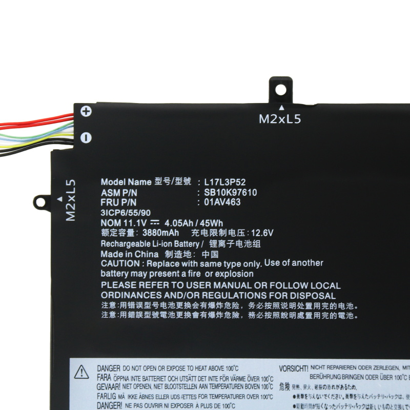 适用 联想 TP00096A TP00120A L17C3P52 L17M3P53 L17L3P52 电池 - 图1