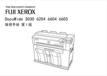 Manual Full recording DW 3030 6204 6204 6604 6605 6605 Machine Maintenance