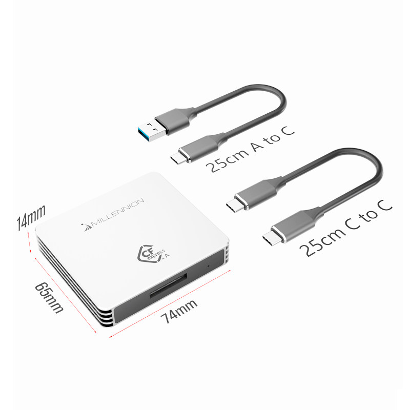 迈和伦Cfexress typeA卡高速读卡器适用于SONY索尼A7M3M4专用CFEA - 图2