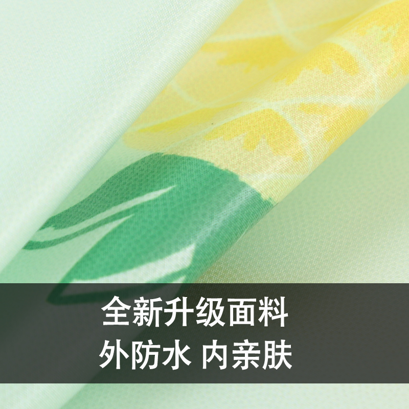 Baby coveralls waterproof and oil-proof eating bibs summer thin sleeveless baby eating clothes children wear backwards