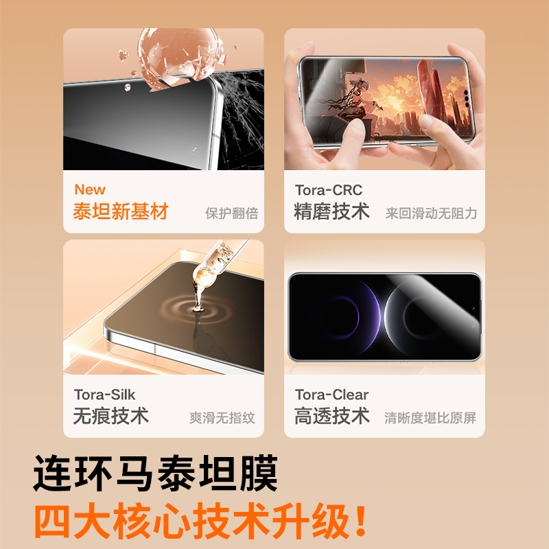 适用华为mate80RS非凡大师钢化膜mete80手机膜70Air新款promax泰坦贴膜pro+十防指纹AR高清全屏m80陶瓷膜防窥 - 图0