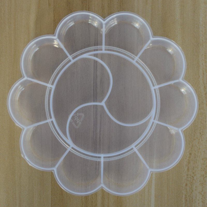 调色盘美术梅花形水彩国画水粉颜料大中小儿童绘画调色碟幼儿画画,淘宝优惠券,粉丝福利购,淘宝优惠卷