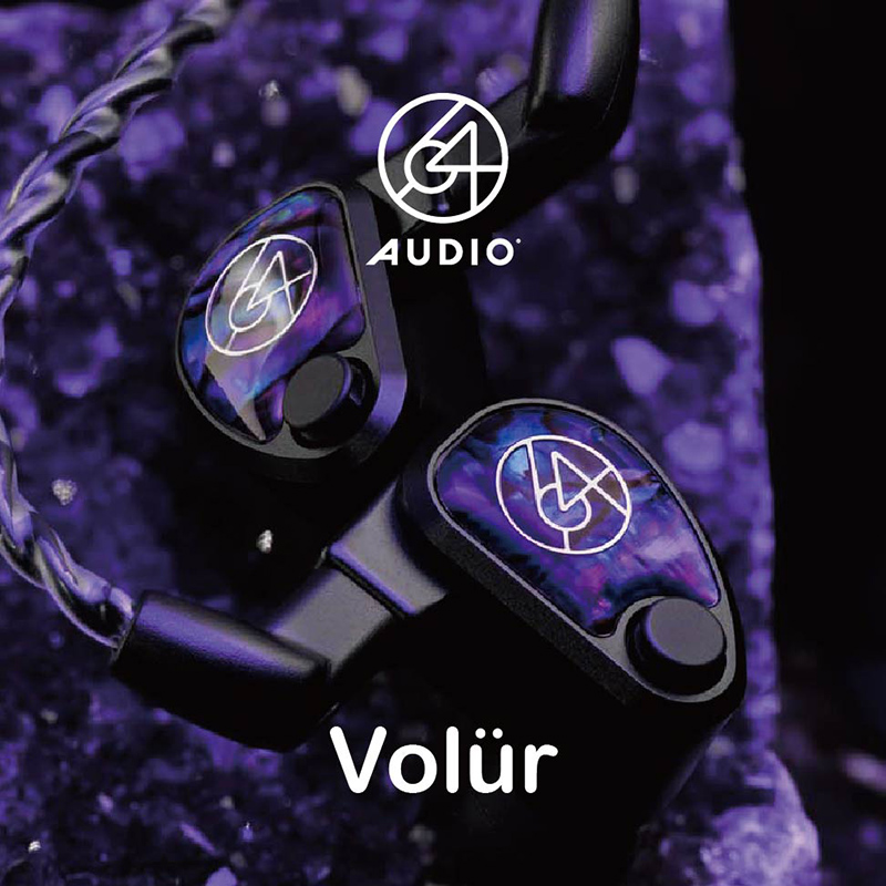 64Audio Volur旗舰圈铁定制tia钛金属入耳式HiFi耳机有线音乐耳塞 - 图1