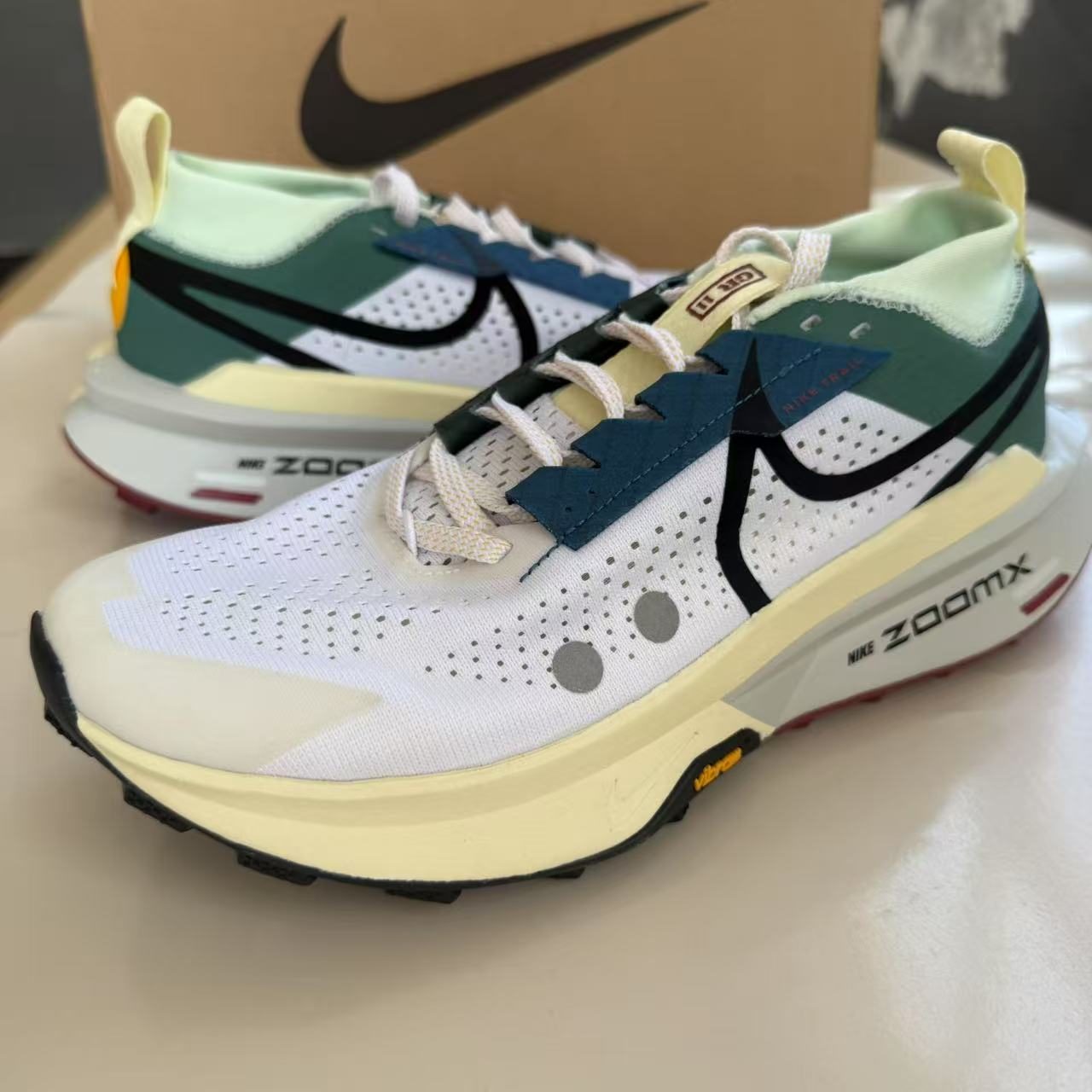 耐克 NIKE ZOOMX ZEGAMA TRAIL 2男子户外运动训练鞋FD5190-101 - 图0