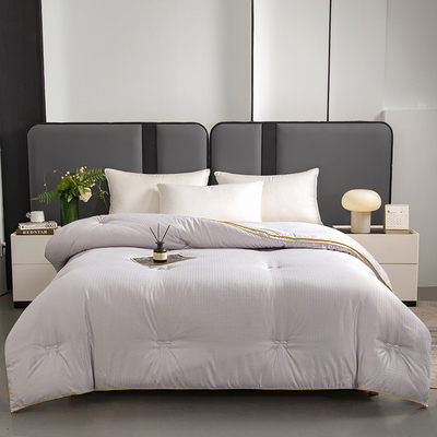 2025新款贡缎提花大豆黄金蚕丝被单双人被子被芯7