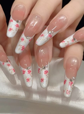法式小碎花小雏菊美甲转印纸