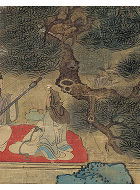 焕成春山青绿古代名画