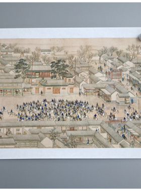 徐扬乾隆南巡古代手卷复制字画