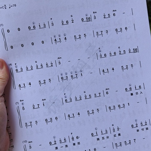 (升级)50首经典古风歌谱集+视频 钢琴谱 双手简谱 五线谱银临河图,淘宝优惠券,粉丝福利购,淘宝优惠卷