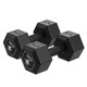 One-piece hexagonal dumbbell new product launch special promotion