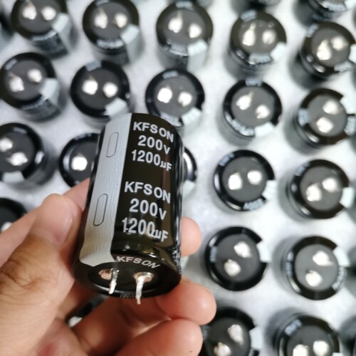 200v 1200uf 电解电容器 1200uf200v 电容 30*50 KFSON康富松品牌 - 图0