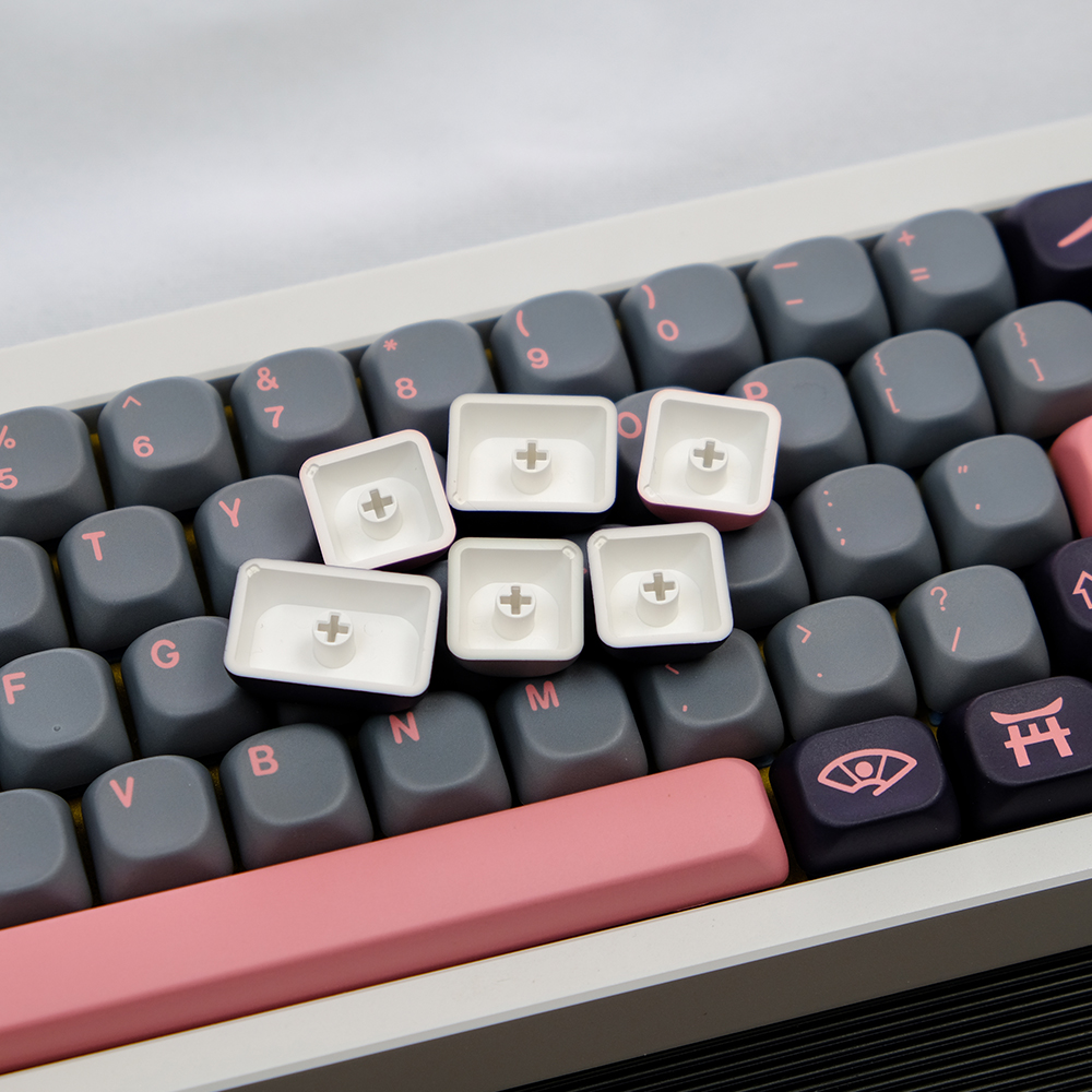 Night Sakura夜樱键帽KOA高度类似MOA热升华PBT GMK75/87/98/108 - 图2