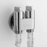 Восемь -летняя хранилище 16 цветных подводных подводных лодок с тремя угловыми клапанами Один из двух выходных двойственных двойных