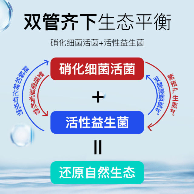 Sensen nitrifying bacteria care fish tank water purifier