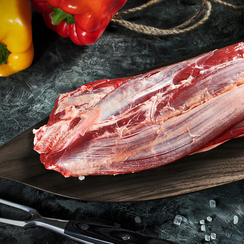伊顺祥 清真牛腱子肉新鲜黄牛肉生鲜牛腿肉国产健身牛肉原切3kg - 图1