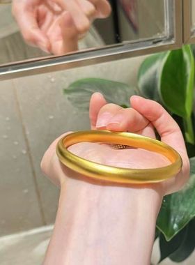 金店同款古法泥鳅背手镯婚礼饰品