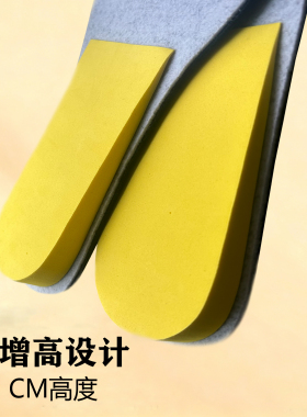 网红休闲单鞋分趾鞋垫男女吸汗舒适柔软一脚蹬猪蹄单鞋内增高真皮