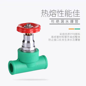 公元PPR水管热熔管截止阀优家止水阀入户开关总阀门给水管配件