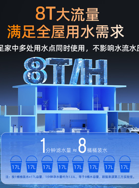 公元牌反冲洗大流量前置过滤器