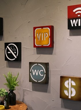 酒吧壁饰霓虹灯led墙面欢迎牌