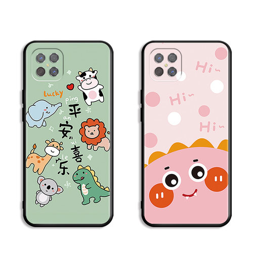 送钢化膜OPPO A92S手机壳PDMK00保护套a92s硅胶防摔手机套A92S可爱手机套pdmk00学生新款保护壳oppo A92s潮牌 - 图3