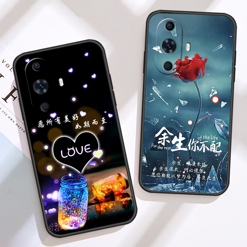 适用华为NOVA11手机壳耐脏散热FOA-AL00男女foaal00防摔fao-aloo磨砂创意novo11卡通n ova11软壳简约时尚潮 - 图2