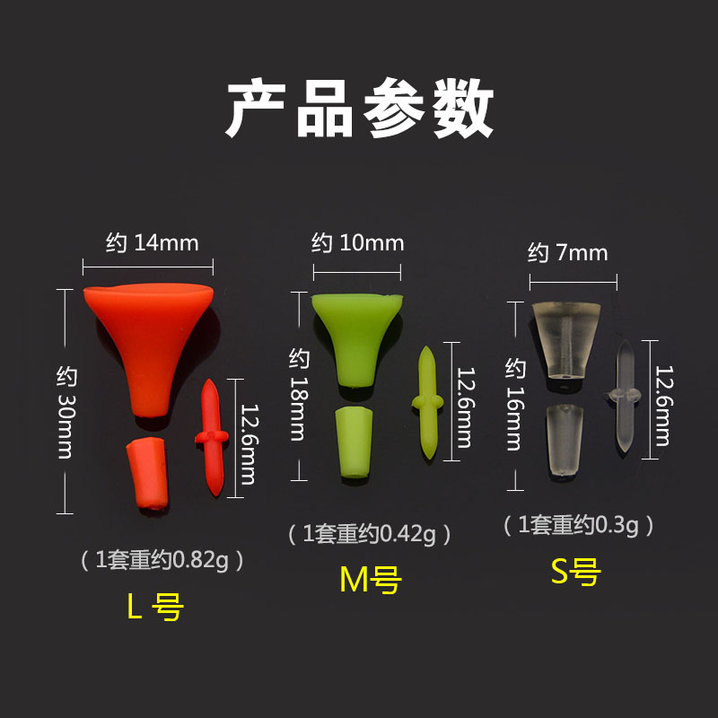 矶钓潮受水中代替卡拉棒喇叭阿波钓组配件海钓全游动全泳层钓法 - 图2