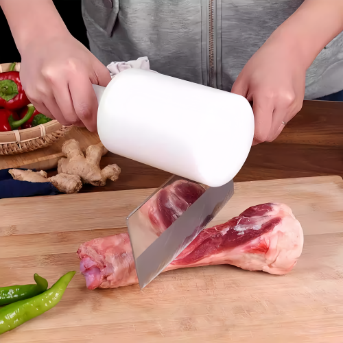 厨房实心骨头神器剁肉锤子刀背杀鱼绞肉机敲肉锤肉锤菜刀专用棒子 - 图0