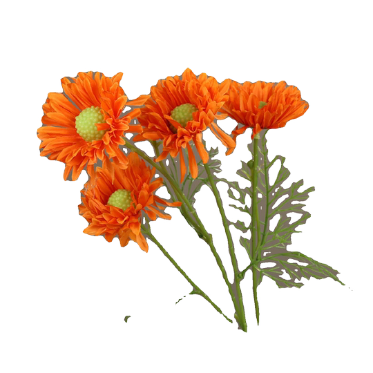 橙色系仿真花橘色婚庆玫瑰假花婚礼堂路引橱窗装饰娟花客厅插花材