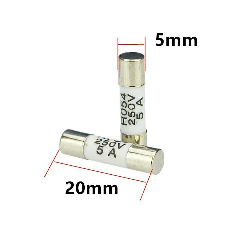 R054 RO54 5*20mm陶瓷保险丝管13A1A2A3A4A5A6A8A10A13A15A16A20A - 图1