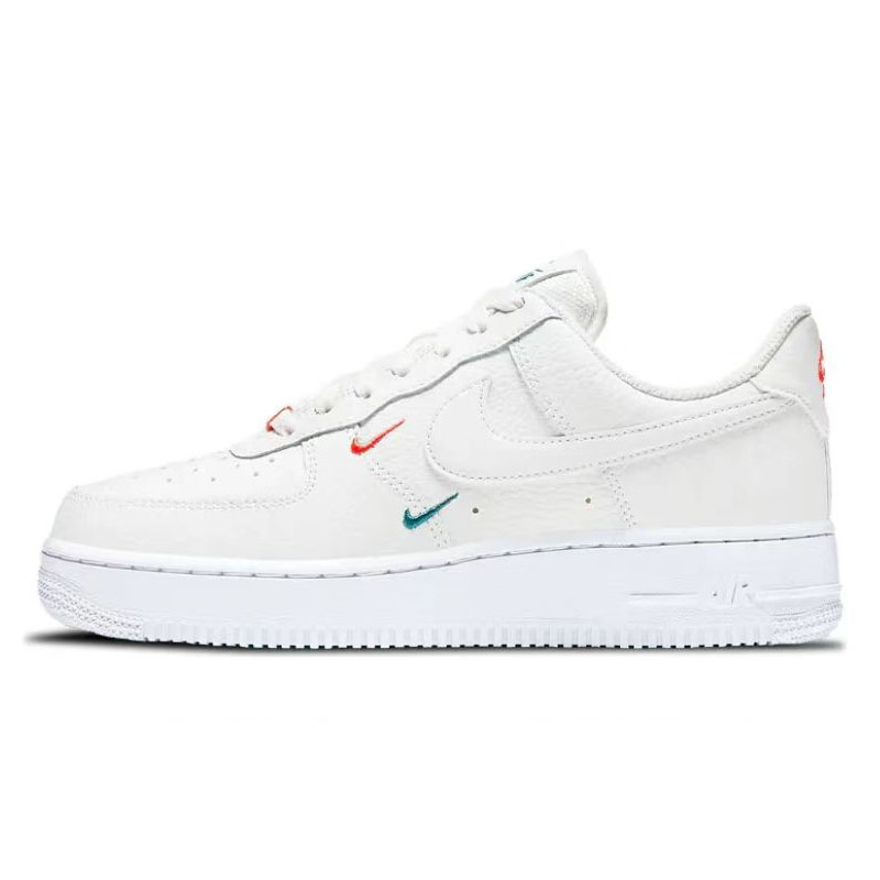 前行体育Nike Air Force 1 AF1 白橙蓝迈阿密休闲板鞋 CT1989-101 - 图3