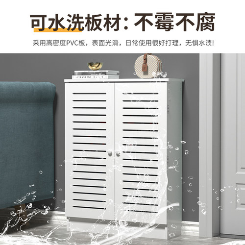 地暖分水器遮挡柜暖气片装饰箱遮蔽柜路由器柜弱电表箱防水遮挡罩 - 图1