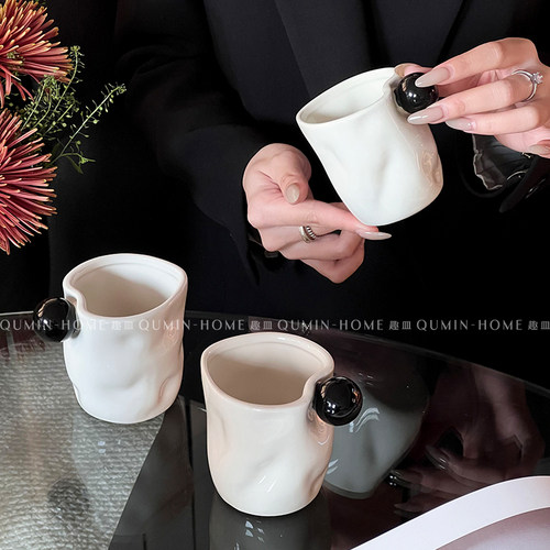 趣皿中古风陶瓷水具套装家用客厅茶几茶壶水杯套装轻奢高级感礼盒 - 图0