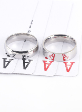 魔术反光戒指高清底照认牌情侣男女款看扑克仿真时尚近景道具