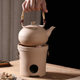 Chaoshan coarse pottery sand kettle boiling kettle high temperature resistant side beam lifting kettle tea small carbon stove electric pottery stove special boiling kettle