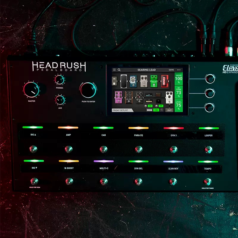 HeadRush PEDALBOARD 电吉他综合效果器触摸屏模拟单块效果器前级 - 图0