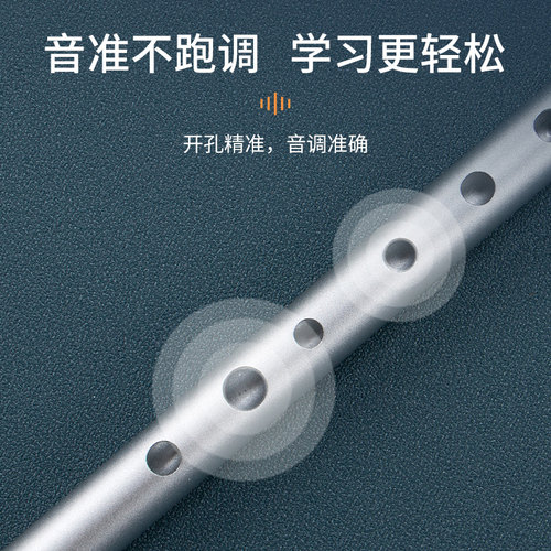 NAOMI爱尔兰哨笛 初学者入门款六孔竖笛 C调D调高音直笛 - 图1